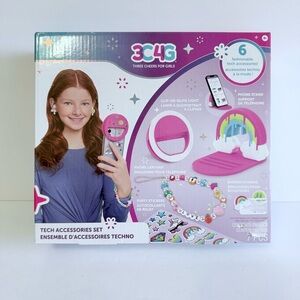 3C4G Tech Accessories Set - Pink and Purple